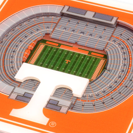 Tennessee Volunteers 3D Stadium View Coasters