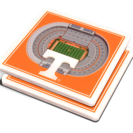 Tennessee Volunteers 3D Stadium View Coasters