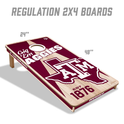 Texas A&M Aggies 2x4 Cornhole Boards