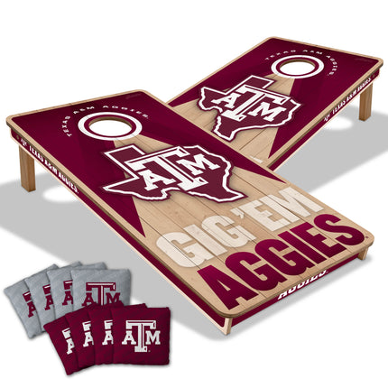 Texas A&M Aggies 2x4 Slogan Series Cornhole Boards