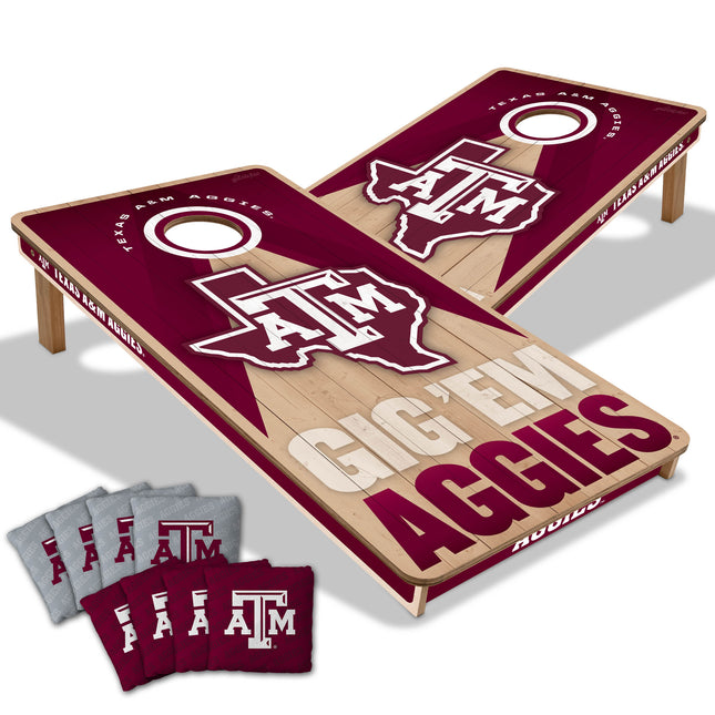 Texas A&M Aggies 2x4 Slogan Series Cornhole Boards
