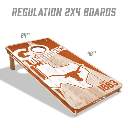 Texas Longhorns 2x4 Cornhole Boards