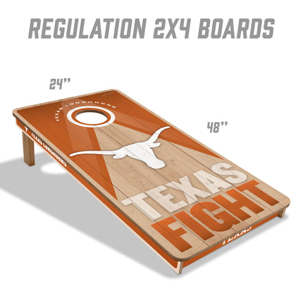 Texas Longhorns 2x4 Slogan Series Cornhole Boards