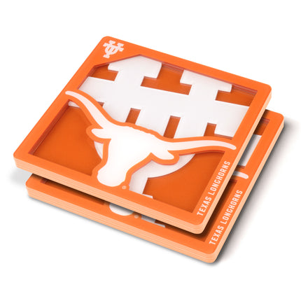Texas Longhorns 3D Logo Series Coasters