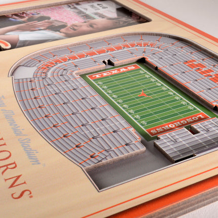 Texas Longhorns 3D StadiumView Picture Frame