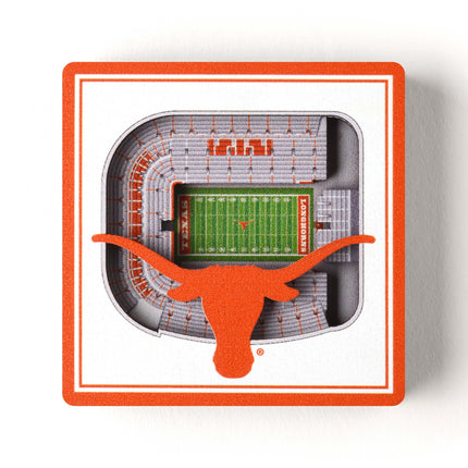 Texas Longhorns 3D StadiumView Magnets