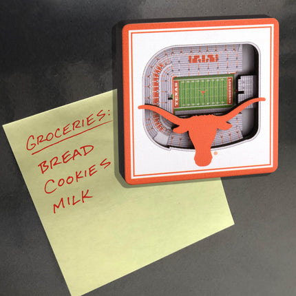 Texas Longhorns 3D StadiumView Magnets