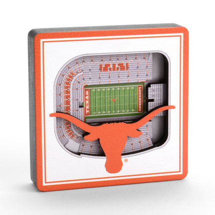 Texas Longhorns 3D StadiumView Magnets