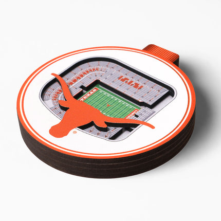 Texas Longhorns 3D StadiumView Ornaments