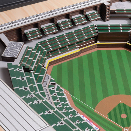 Texas Rangers 25 Layer Stadium Art