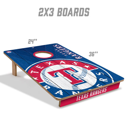 Texas Rangers 2x3 Cornhole Boards