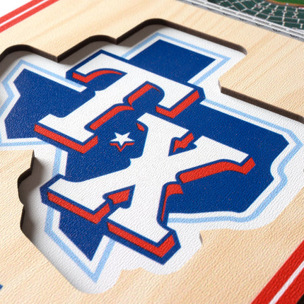 Texas Rangers 3D Stadium 6x19 Banners