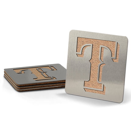Texas Rangers (4) Boaster Drink Coasters
