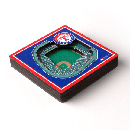 Texas Rangers 3D StadiumView Magnets