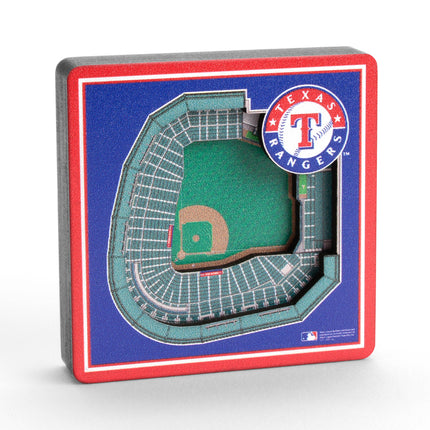 Texas Rangers 3D StadiumView Magnets