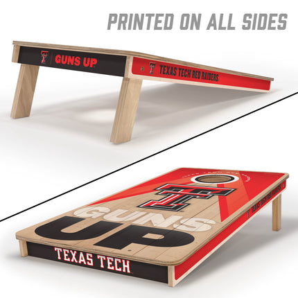 Texas Tech Red Raiders 2x4 Slogan Series Cornhole Boards
