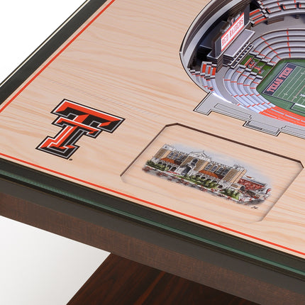 TCU Horned Frogs 25-Layer StadiumView End Table