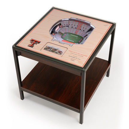 TCU Horned Frogs 25-Layer StadiumView End Table