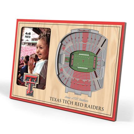 Texas Tech Red Raiders 3D StadiumView Picture Frame