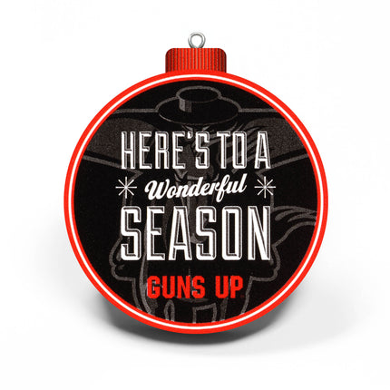 Texas Tech Red Raiders 3D Logo Series Ornament