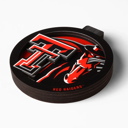 Texas Tech Red Raiders 3D Logo Series Ornament