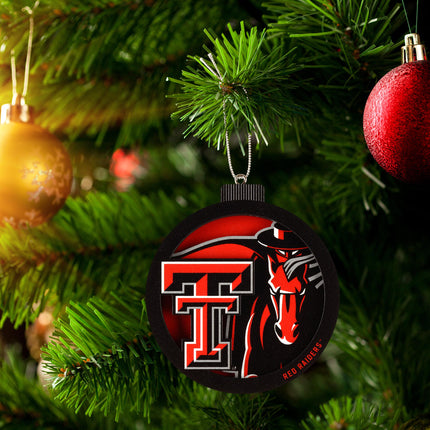 Texas Tech Red Raiders 3D Logo Series Ornament
