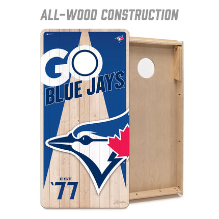 Toronto Blue Jays Cornhole Boards 2x4