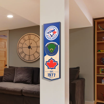Toronto Blue Jays 3D Stadium 6x19 Banners