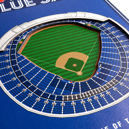 Toronto Blue Jays 8x32 3D Stadium Banner
