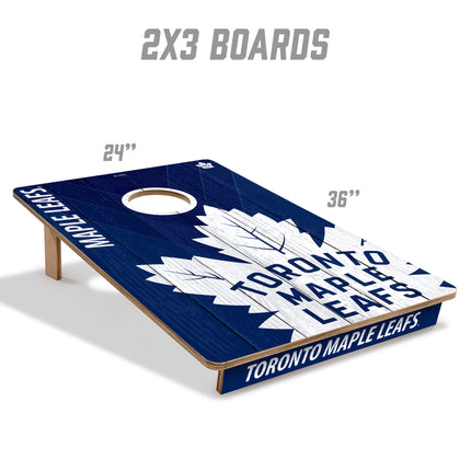 Toronto Maple Leafs 2x3 Cornhole Boards