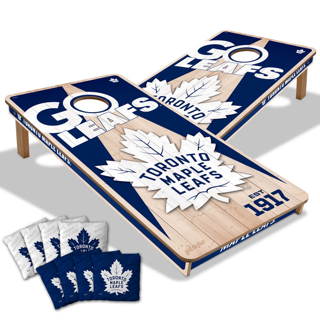 Toronto Maple Leafs 2x4 Cornhole