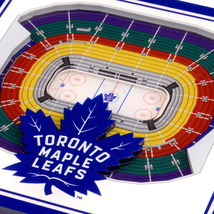 Toronto Maple Leafs 3D Stadium View Coasters