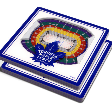 Toronto Maple Leafs 3D Stadium View Coasters