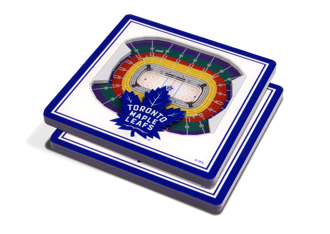 Toronto Maple Leafs 3D Stadium View Coasters