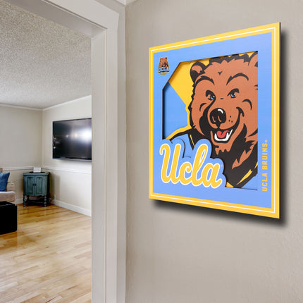 UCLA Bruins 3D Logo Series Wall Art - 12x12