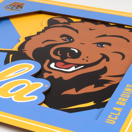 UCLA Bruins 3D Logo Series Wall Art - 12x12