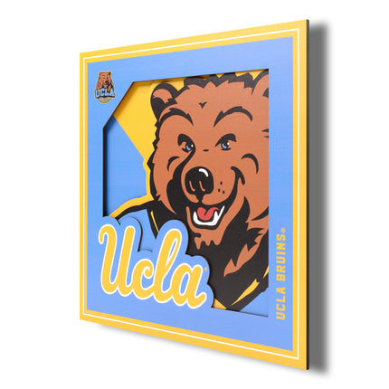 UCLA Bruins 3D Logo Series Wall Art - 12x12