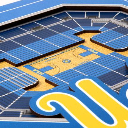 UCLA Bruins 3D StadiumView Wall Art 12x12