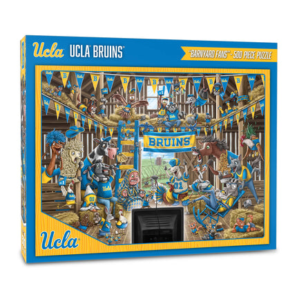 UCLA Bruins Barnyard Fans Puzzle - 500 PC