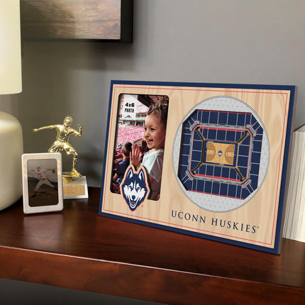 UConn Huskies 3D StadiumView Picture Frame