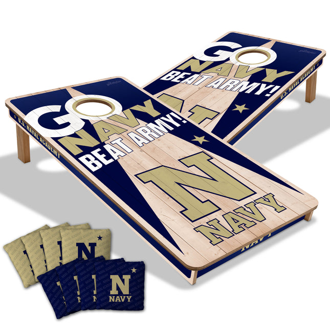 Navy Midshipmen 2x4 Cornhole Boards