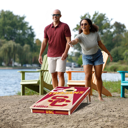 USC Trojans 2x4 Cornhole Boards