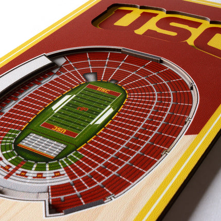 USC Trojans 3D Stadium 6x19 Banners