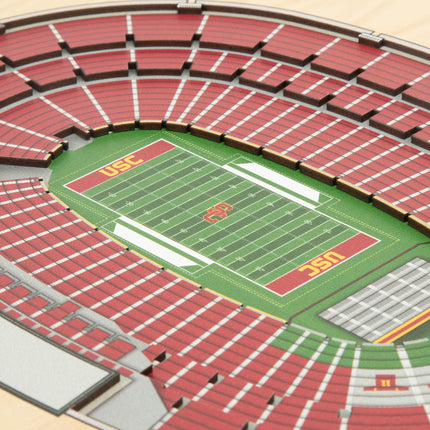 USC Trojans 5-Layer 3D StadiumView Wall Art