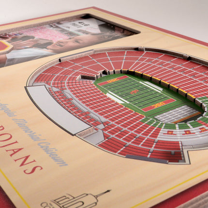 Utah Utes 3D StadiumView Picture Frame
