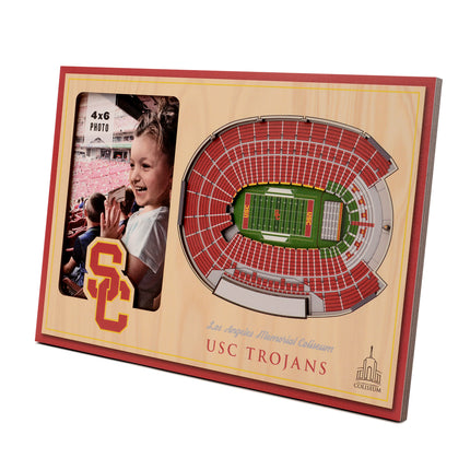 USC Trojans 3D StadiumView Picture Frame