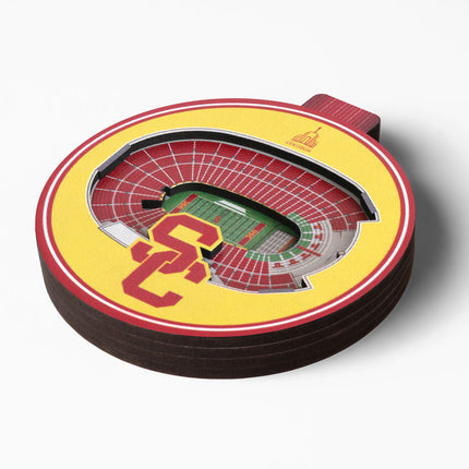 USC Trojans 3D StadiumView Ornaments