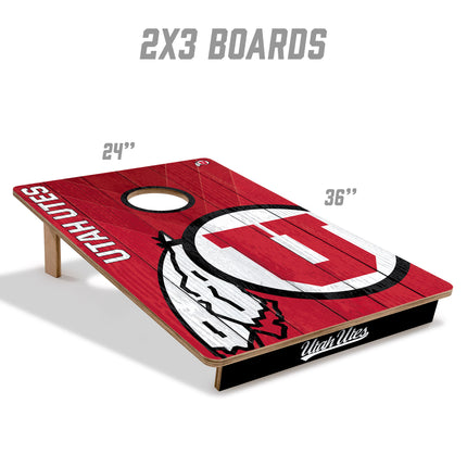 Utah Utes 2x3 Cornhole