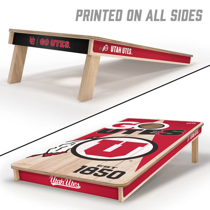 Utah Utes 2x4 Cornhole Boards