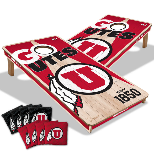 Utah Utes 2x4 Cornhole Boards